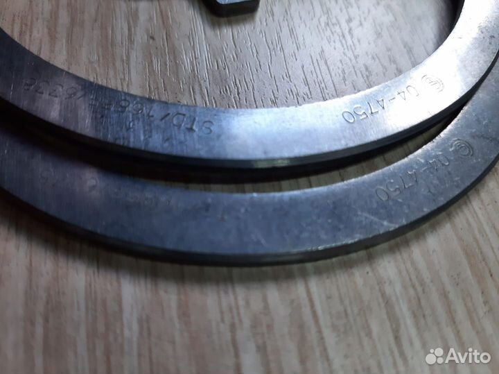 Полукольца упорные ман тгл тгм двигатель d0834 d08