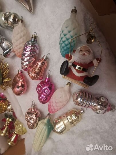 Ёлочные игрушки СССР