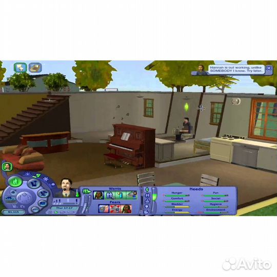 The Sims 2, б/у, множ.царап., английский (Xbox)