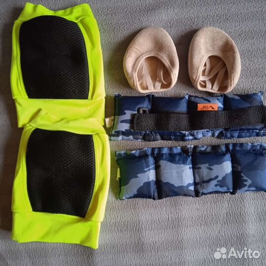 Полупальцы для гимнастики,наколенники,утяжелители