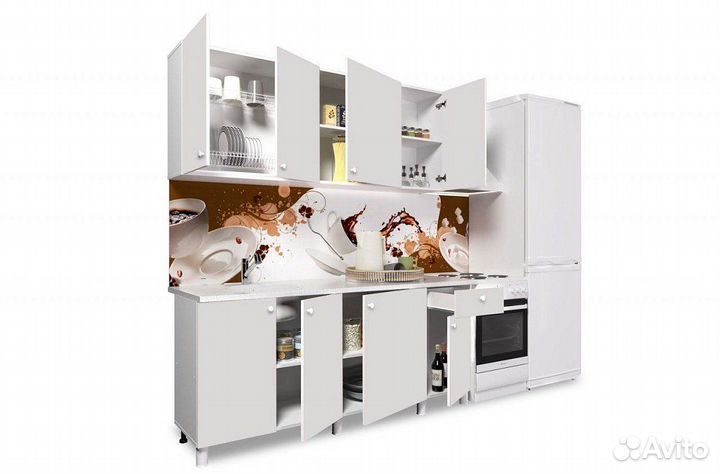 Кухня Point 180 белая в наличии