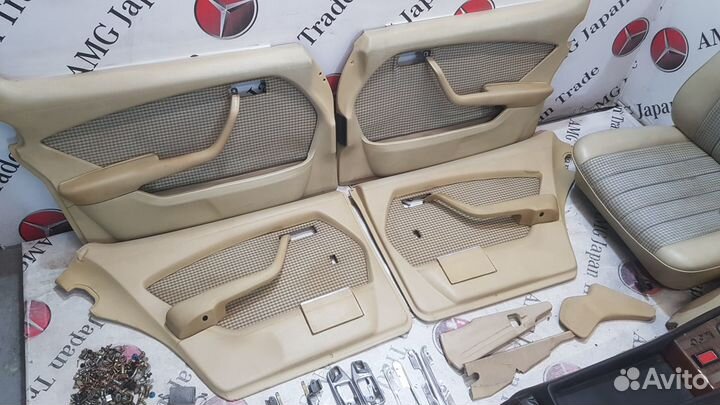 Салон в сборе на Mercedes W116 SE