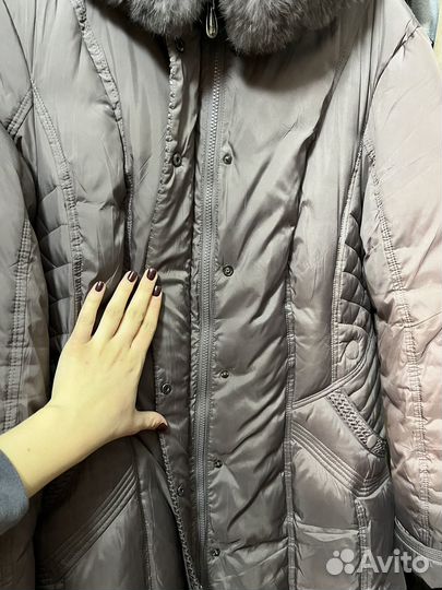 Пуховик женский 54