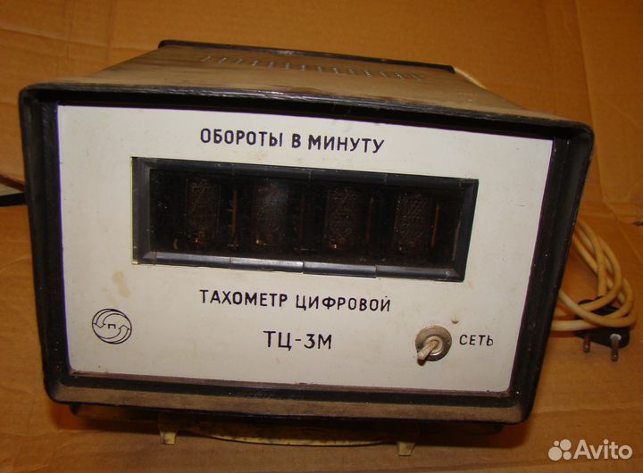 Тахометр цифровой тц-3М