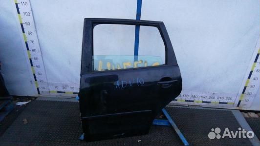 Дверь задняя левая volkswagen polo 4 (9N) (ADN10FG
