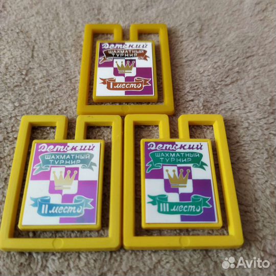 Набор значков Шахматы