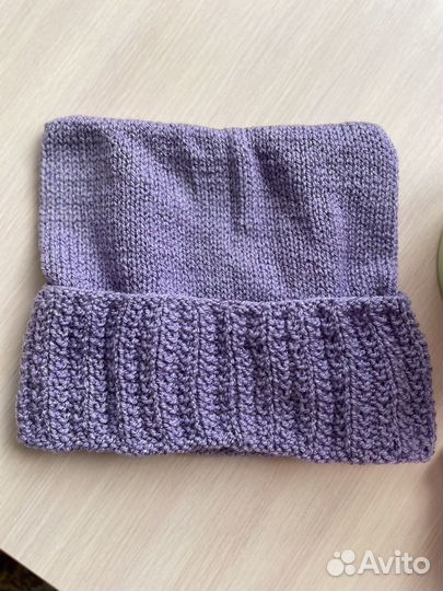 Шапка женская вязаная