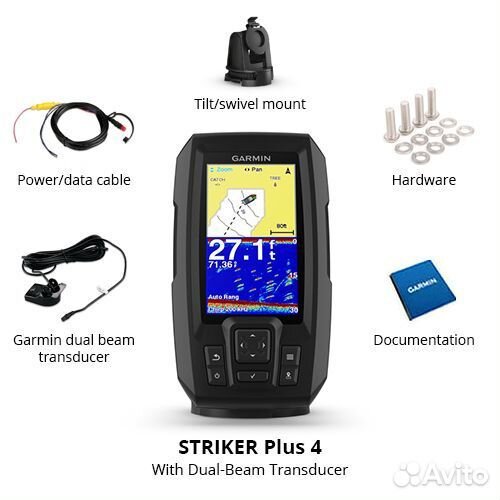 Эхолот Garmin Striker Plus 4