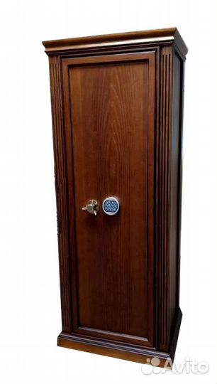 Сейф оружейный в дереве на 4 ствола 