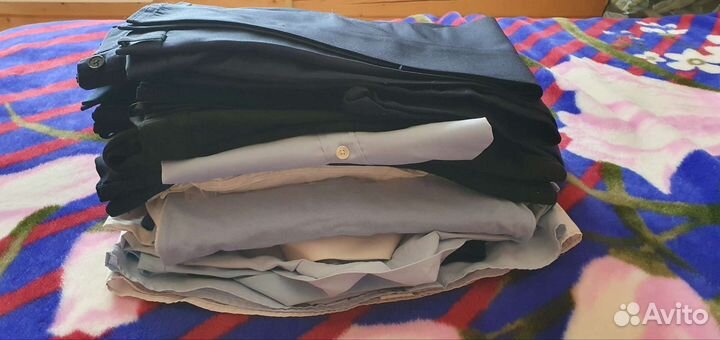 Школьные рубашки поло жилетка кардиганы брюки