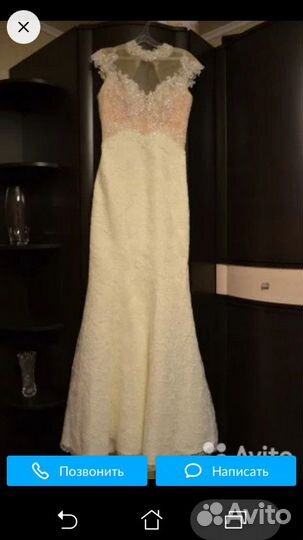 Платье,цвет айвори