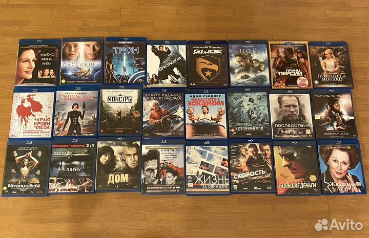 Диски Blu ray лицензия