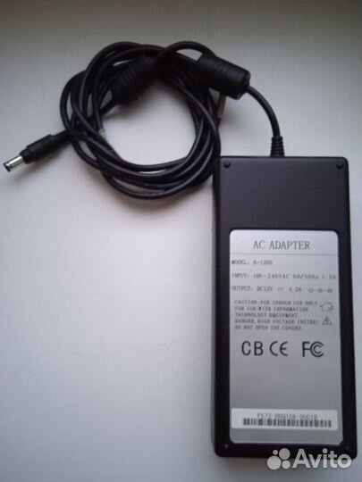 Блок питания/ Power Adapter 12В 4.2А