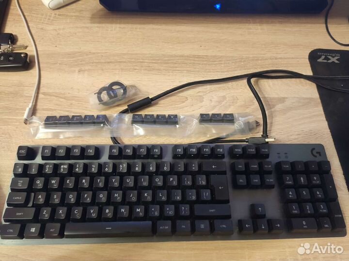 Механическая клавиатура logitech g413 carbon