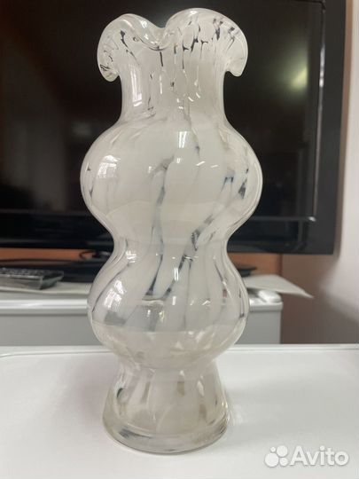 Ваза цветное стекло СССР