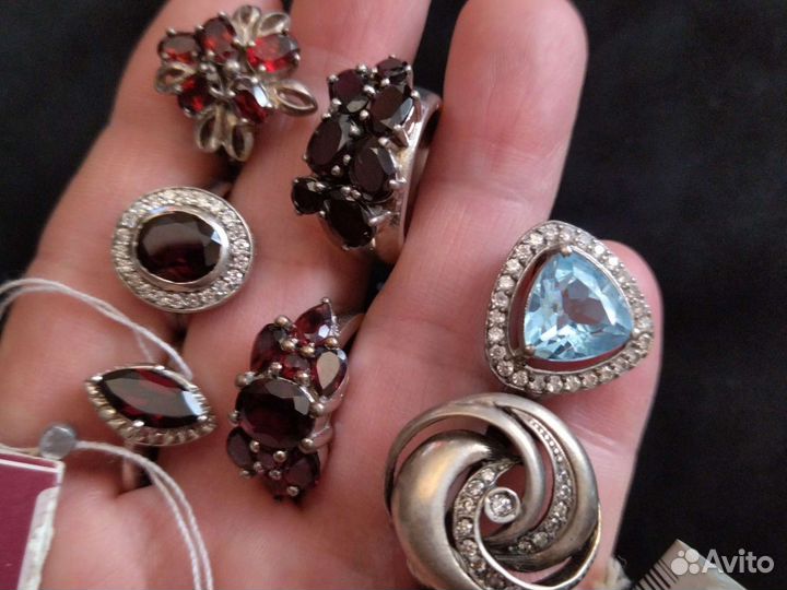 Серебряные кольца