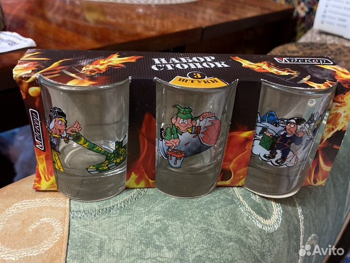 Стопка стекло