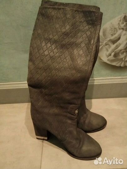 Модные Сапоги-трубы Byblos италия Оригинал бренд