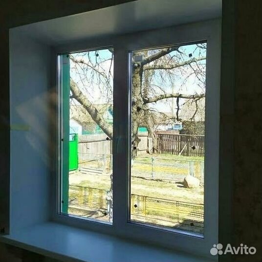 Пластиковое окно с установкой