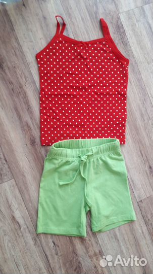 Футболки,майки,платье р.104-116