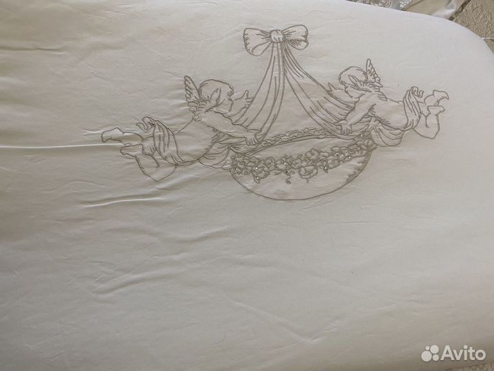 Детское постельное белье с бортиками