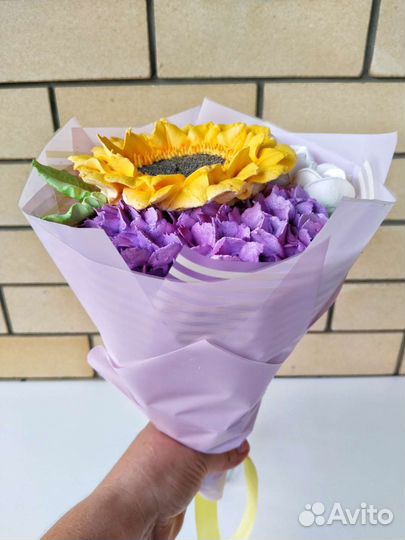 Зефирные цветы