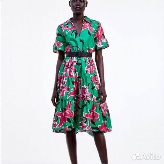 Летнее платье zara