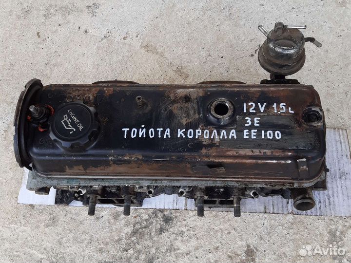 Головка блока цилиндров Toyota Corolla E100