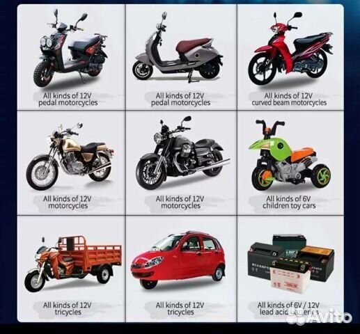 Зарядное устройство для акб Мото и Авто 6/12В