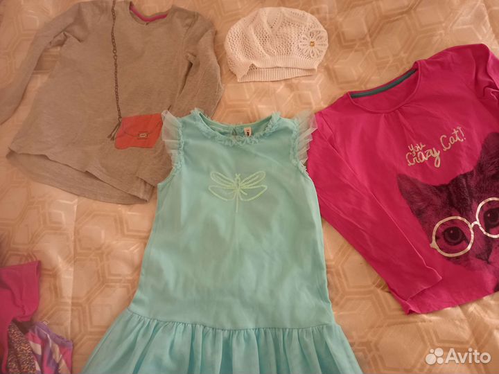 Пакет одежды на девочку 140 146
