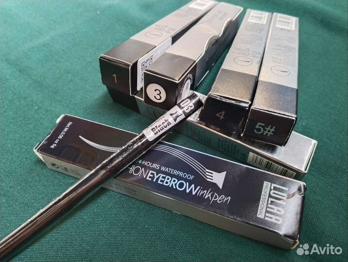 Жидкая подводка для бровей в ассортименте, новые