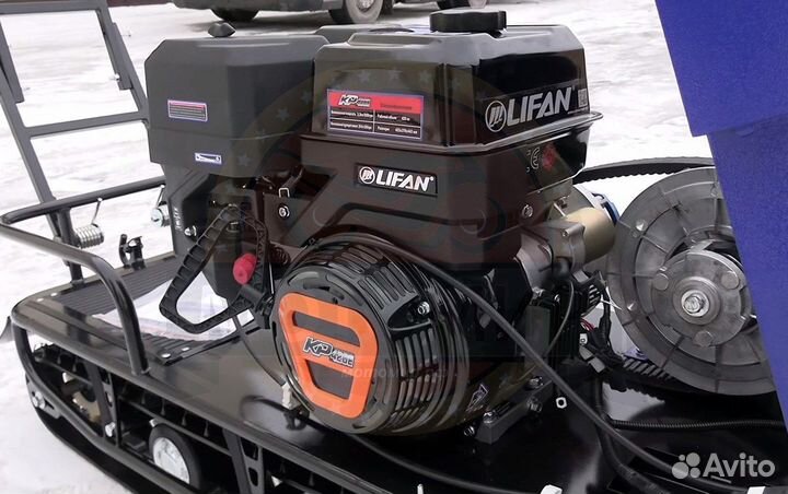 Мотобуксировщик С лыжным модулем 16 Л.С