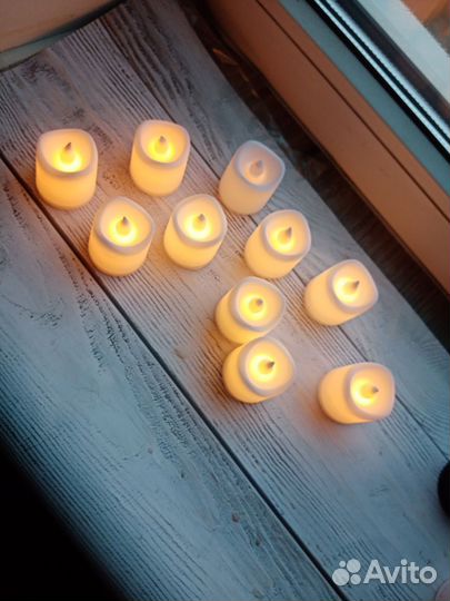 Фонарик свеча на батарейках