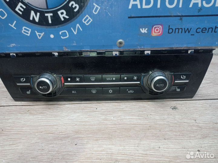 Блок климат контроля на BMW 5 f10
