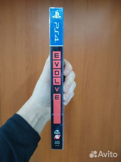 Evolve Ps4 диск