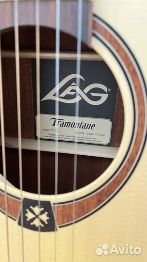 Акустическая гитара LAG Т70DC