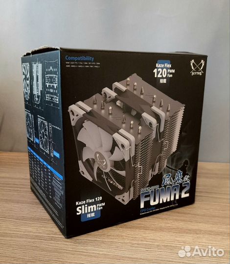 Кулер для процессора Scythe fuma 2