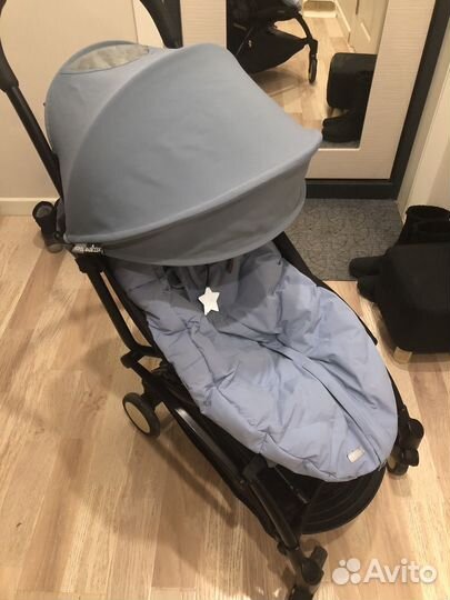 Babyzen yoyo aqua люлька+футмут