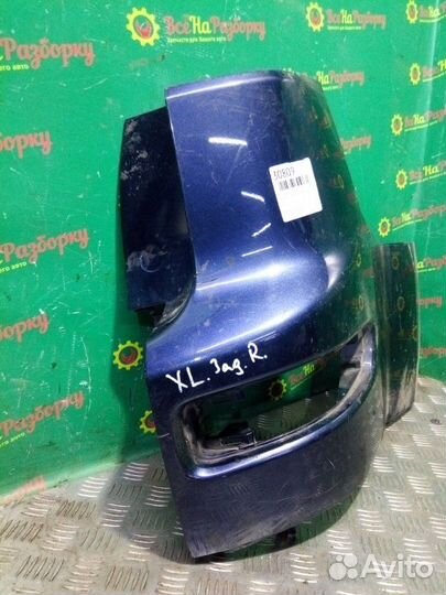 Бампер задний Mitsubishi Outlander Xl внедорожник