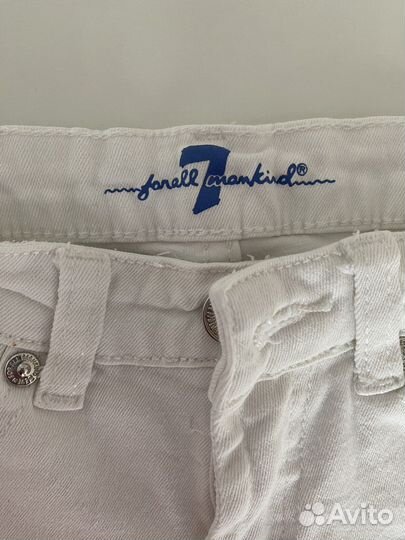 Шорты джинсовые 7 for all mankind