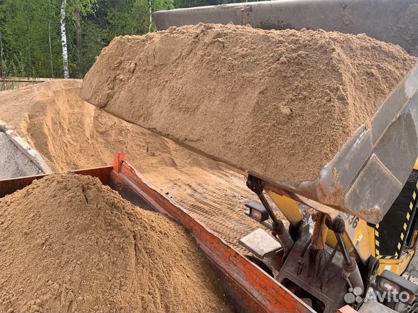 Песок мытый с доставкой