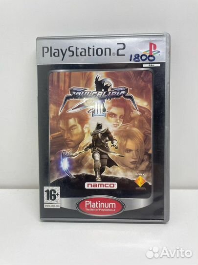 Диск Soul Calibur 3 на PS2