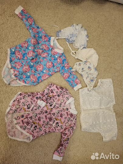 Вещи пакетом на малышку 0-6