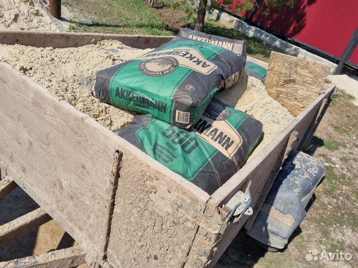 Песок пгс гравий