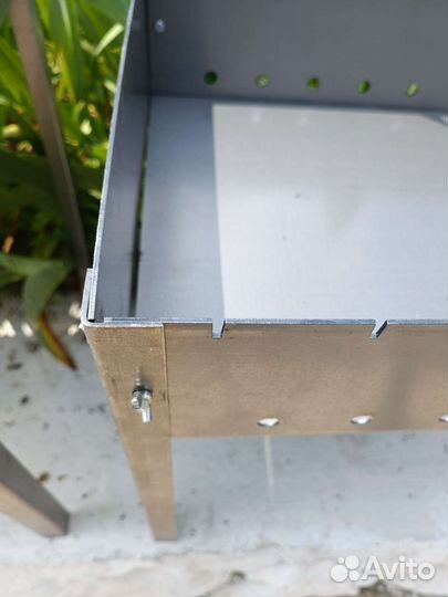 Усиленный Мангал складной 2мм