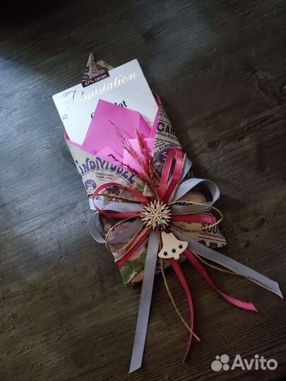 Подарочная упаковка для шоколада, конфетный букет