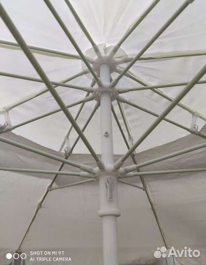 Зонт пляжный усиленный