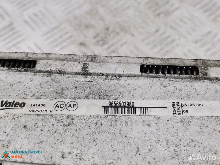 Интеркулер Peugeot 308 T7 2009 0384L4