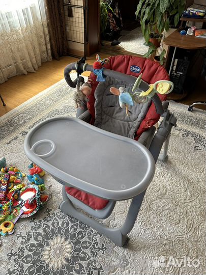 Стульчик для кормления chicco polly magic relax