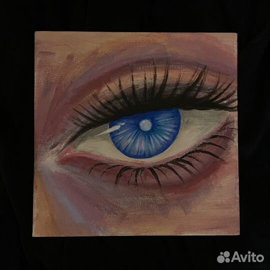 Картина акрилом на холсте